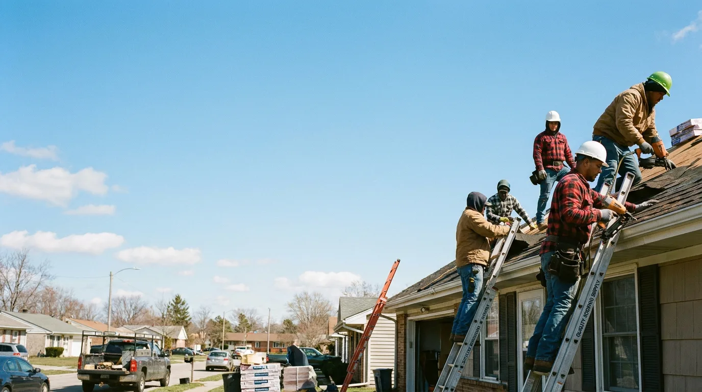 Roofing in Sandwich, IL near me